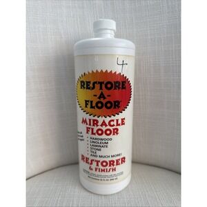 Restore A Floor Miracle Finish 32 oz‎ Wood Polish Hardwood, Linoleum, Laminate